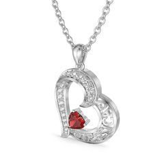Stirring Heart Sole Necklace